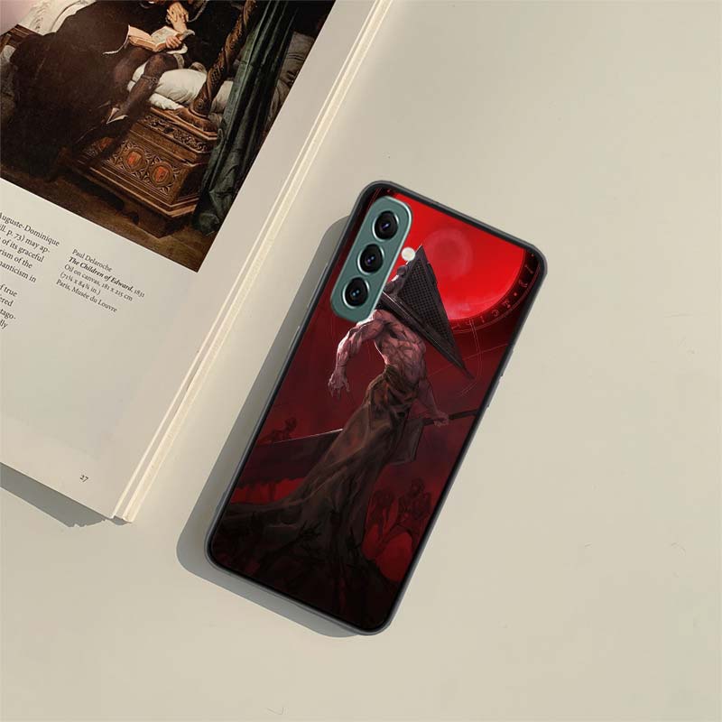 Games S-Silent Hill Phone Case for Samsung A54 A14 A24 A34 A17 A37 A57 A55 A35 A25 A15 A07 A05S A04S A12 A22 A32 A52S A72 Galaxy
