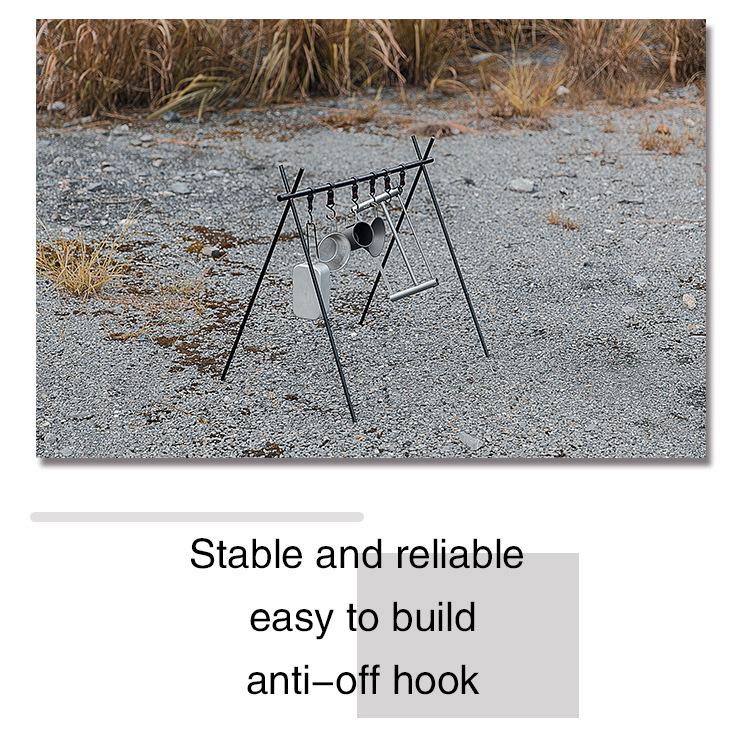 Mountainhiker Aluminum Camping Folding Pot and Storage Rack