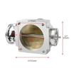 Universal 70MM Aluminum Throttle Body Throttle Performance Intake Manifold Billet Aluminum High Flow Throttle Body Auto Parts