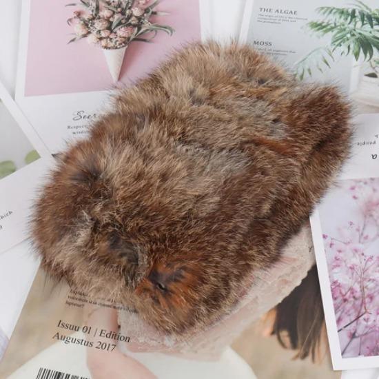 

Новое поступление Кольцо из натурального меха Повязка для волос Шарф Женские вязаные шарфы из натурального кроличьего меха рекс Хорошая эластичность Зимние пушистые повязки на голову из натурального меха One Size