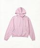 DANDEL Dd Slant Henley Neck Pigment Hoodie (Dusty Pink)