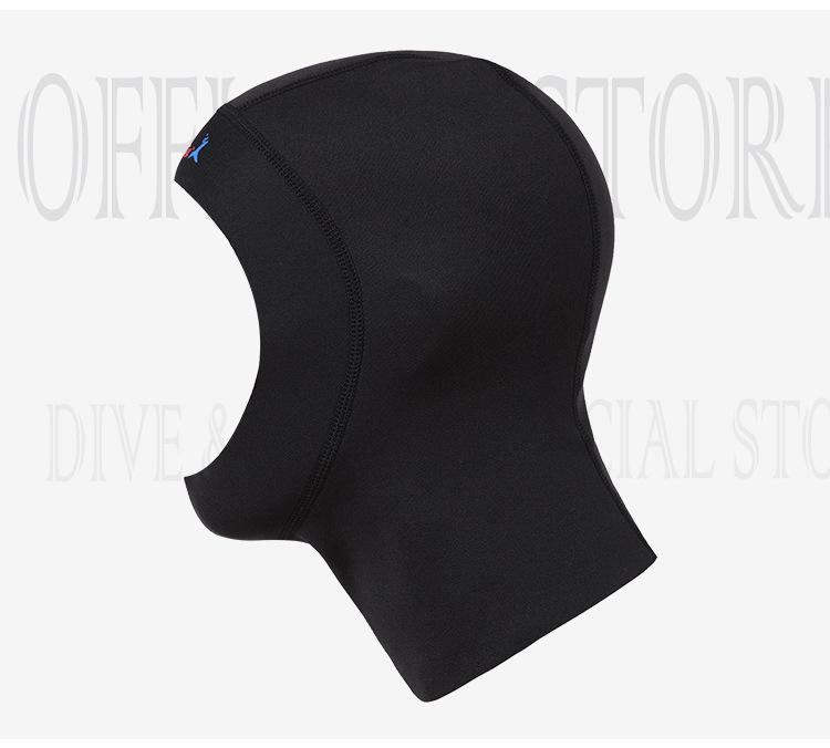 Unisex 1MM Neoprene Sun Protection Swim Cap for Surfing and Winter Diving