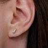 14k Modern Brick Piercing (single) - TYPE 2