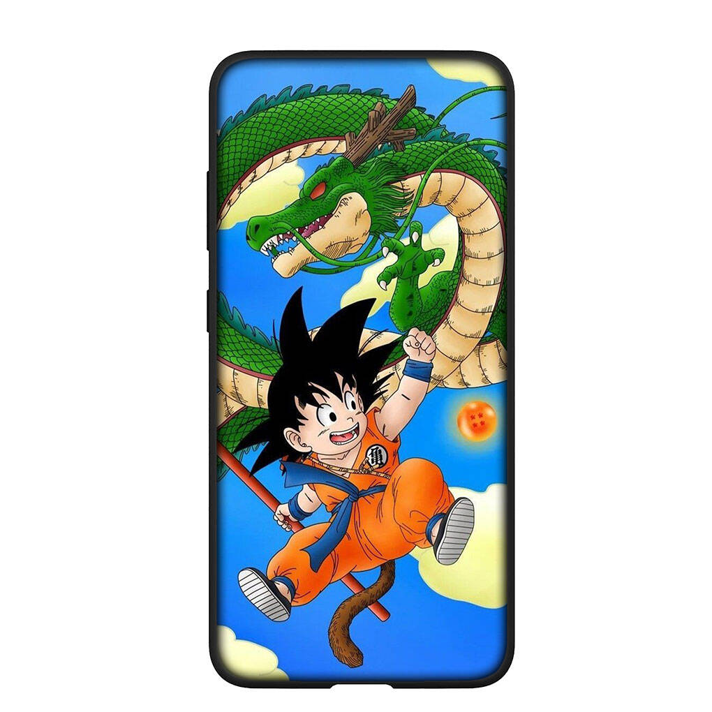 IPhone 17 15 16 Plus X Redmi Note 14 12 11 13 Pro Max Huawei P30 P20 Lite OPPO A60 A40 A80 A54 için Telefon Kılıfı Funda Ejderha Son Gokus Ball Gohan Kapak