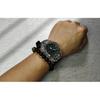 CASIO Custom Collection Quartz Movement Fluoroelastomer Strap Watch Men's Watches Black Dial GA-2100-1A1(Watch3--)