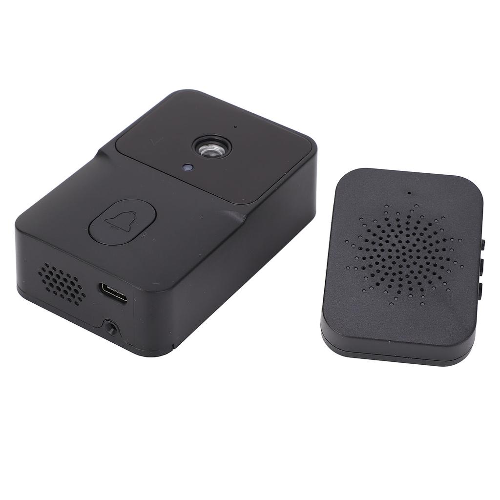 Wireless Doorbell Video Camera Two Way Intercom 75 Degree Wide Angle Home Security Video Doorbell Camera for Tuya
