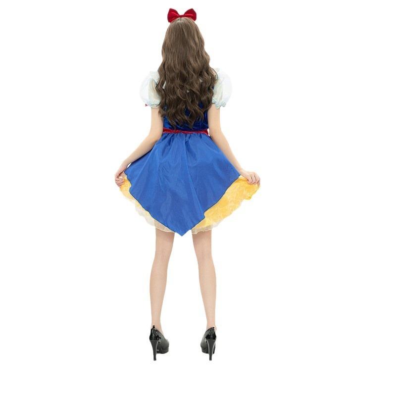 Halloween new Snow White costume dress adult summer party costume