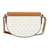 Michael Kors Mk Jet Set Charm Classic Monogram Chain Logo Shoulder Crossbody Bag Medium Women Bags Vanilla-White Acorn-Brown 32T0GT9C6B-149