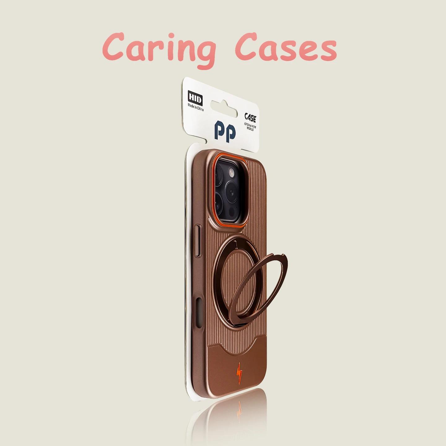 For iPhone 17 Pro Max Case Navy Blue Ribbed Shockproof Ring Kickstand Compatible with iPhone 16 15 14 13 iPhone 16