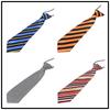 Kinderanzug Businessuniform Bedruckte Gestreifte Krawatte Gummiband Auftrittsgala Kinder Baby Accessoires
