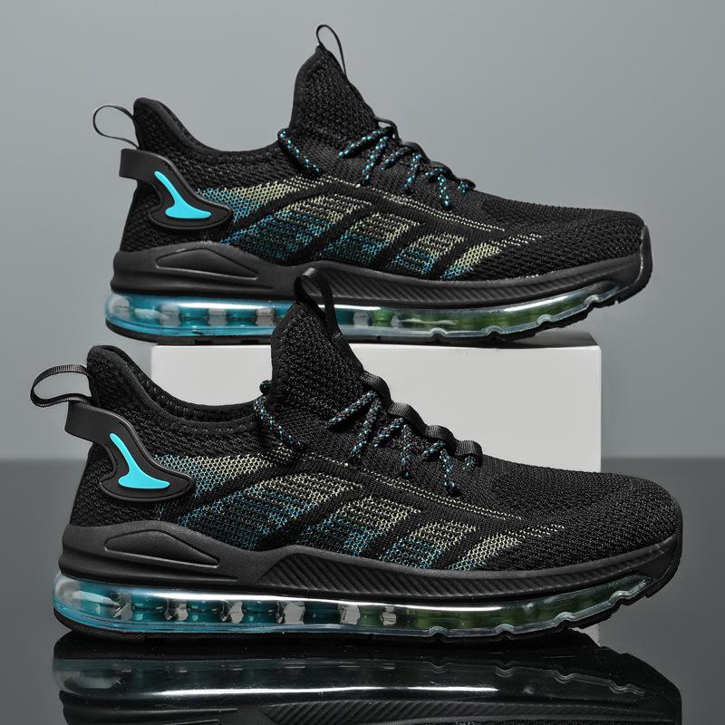 Large Size New Men Running Shoes Men'S Air Cushion Sneakers  Elastic Men Jogging Shoes Trainers Sport Shoes Men Size39-48