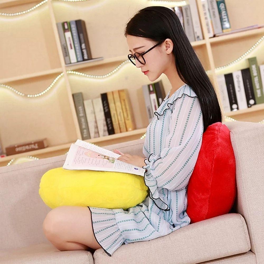 Goods Heart-shaped Colorful Comfortable Material Is Soft Throw Pillow Plush Toy Pillow Cushion