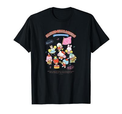 Sanrio Characters Everyone Support T-shirt