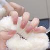Frühling und Sommer Wind Tragen Nagel Reiner Wunsch Nagelpflaster Aufhellend Abnehmbares Nagelstück Langes und kurzes Nagelstück Fertigprodukt