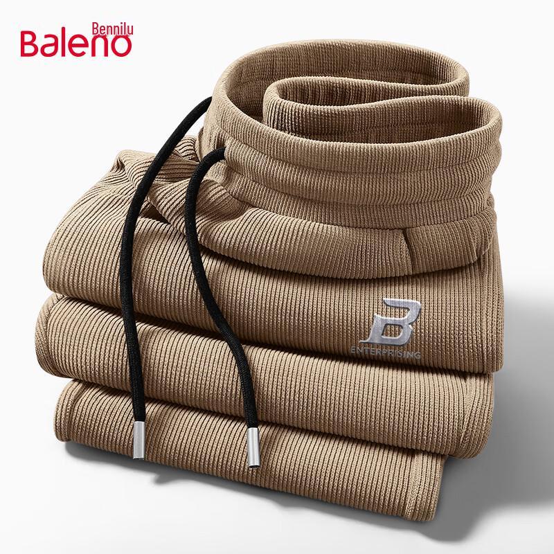 

Baleno Men s Straight-Leg Chenille Pants L