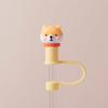 Cute Strawberry Straw Cover Caps For Stanley Cup 40 oz Tumbler Accessories Kawaii Silicone Straw Toppers Cap For 10mm Straws