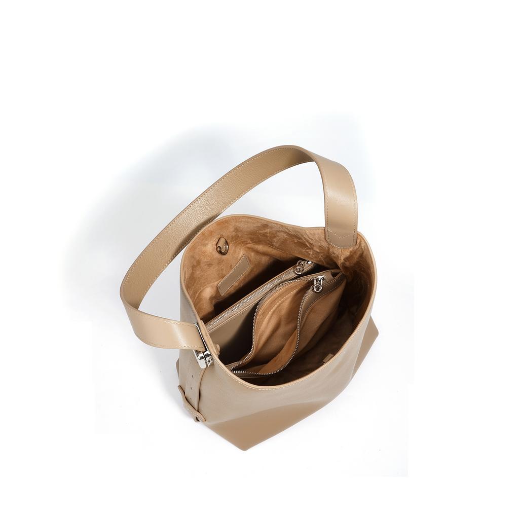 Tote bag women's bag large-capacity leather bag 2025 premium new retro premium shoulder bag computer commuter bag
