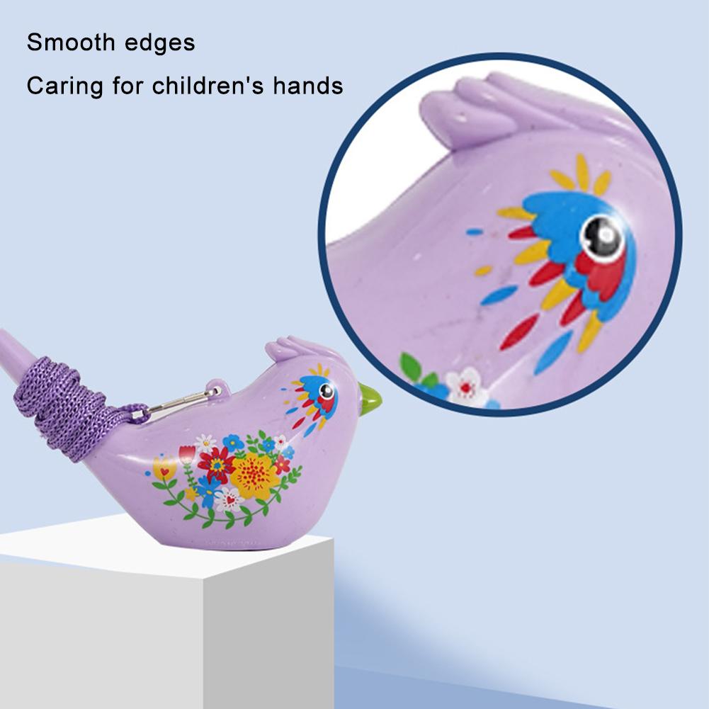 Color Water Bird Whistle Bath Music Toys Kids Novelty Early Education Puzzle Gift Musical Instrument Parent-child Interaction