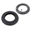10x2.125 Wheelchair Tire and Inner Tube Rubber Heavy Duty Valve Tire Inner Tube Replacement for Powe