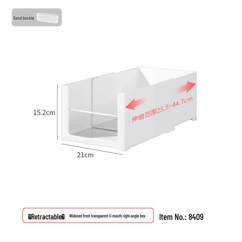 Cutie de Depozitare pentru Sertar de Bucătărie cu Separatoare de Compartimente Încorporate pentru Tacâmuri, Articole de Papetărie și Cosmetice