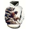 Casual Men's Loose Sports Hoodie Fashion Versatile Hoodies Sweatshirts Men’s