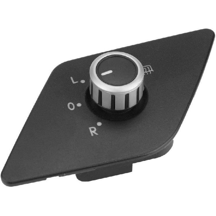 for Passat Mirror knob Gorgeri Side Mirror Control Heat Fold Knob Switch Side Mirror Control Switch for MK Jetta 2011-2013 16D959565A Replacement 5K4