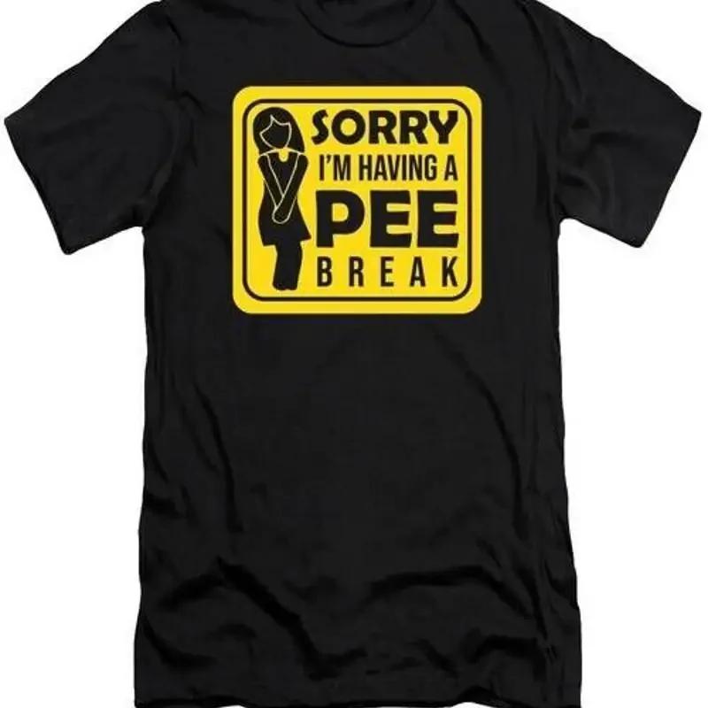 Pregnancy Funny Announcement I'm Having a Pee Break 2 T Shirt S 2XL Unisex