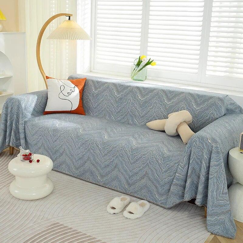 Скандинавское синель в полоску с горным пиком — фото 3