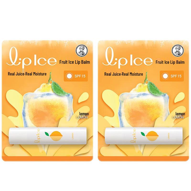 

Mentholatum Fruit Ice Lemon Lip Balm Twin Pack