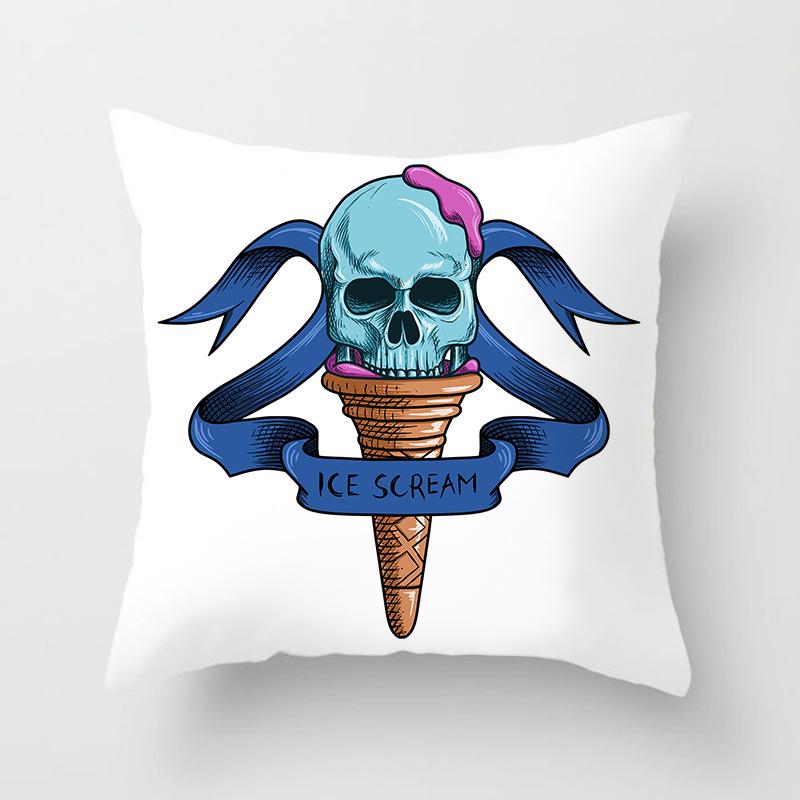 Internet Celebrity Cute Animal Pillow Cover Living Room Sofa Cushion Cover Bedside Pillow Cover