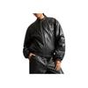 Puma Solid Color Loose Fit Zip Long Sleeve Cotton Jacket Unisex Jacket Black 630773-01