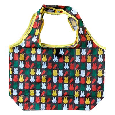 Miffy Swirl Shopping Bag Carrot Brown MFAP640