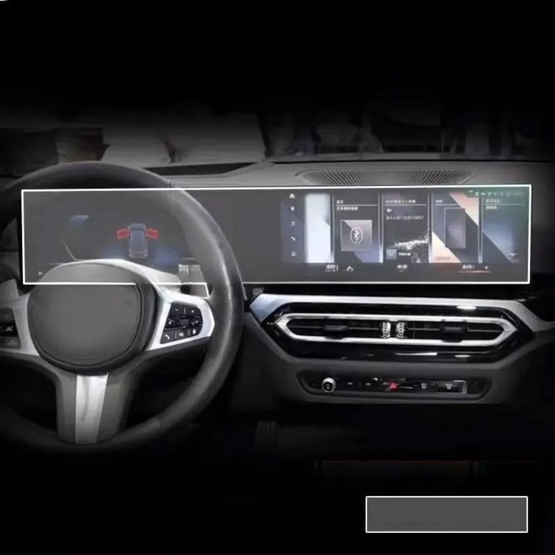 TPU Protective Film For BMW G20 G21 3 Series 2023 2024 Car GPS Navigation Instrument LCD Screen Film Anti-scratch Accessories