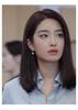 Korean Rhinestone Heart Ear Cuff 925 Sterling Silver Earrings for Women
