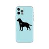 Black Dog Phone Case For iPhone Samsung Galaxy Redmi Xiaomi Oppo OnePlus Note S A 7 8 9 10 11 12 13 14 20 21 22 23 53 54 Pro Max Plus Ultra TPU Soft