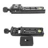 NNR150/NNR150S Camera Clamp Lens Quick Release Long Plate Clamp Mount Clip with Built-in High Contrast Bubble Level