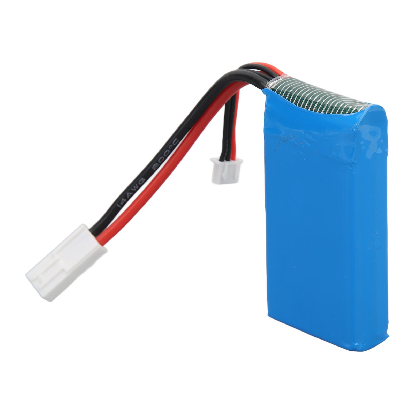 

Літієва батарея для радіокерованих моделей 7.4V 2500mAh Висока ємність Акумулятор для радіокерованого човна Feilun FT009