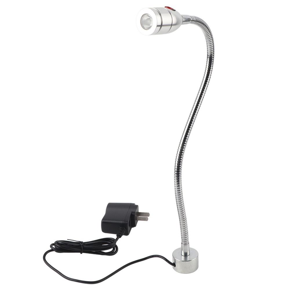 3W Work Desk Light Flexible Gooseneck Machine Tool Lamp LED Desk Light  Sewing Machine