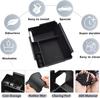 Center Console Organizer Tray for 2020-2025 Ford Explorer Armrest Storage Box with Coin Holder Interior Car Storage Accessories
