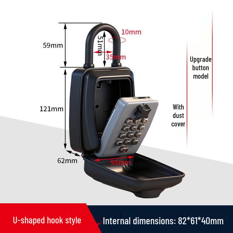 Aokewen Push-Button Password Key Box