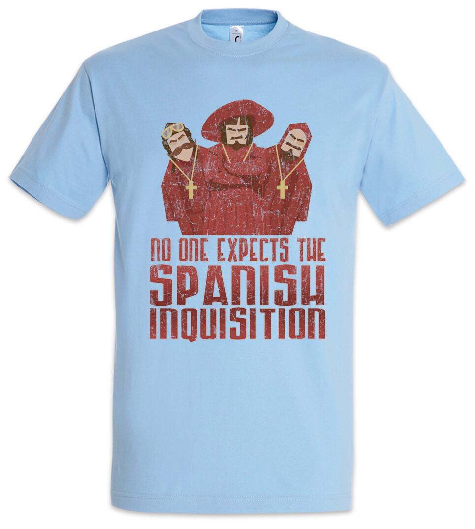 No One Expects The Spanish Inquisition T-Shirt Monty Fun Python Inquisicion 3XL