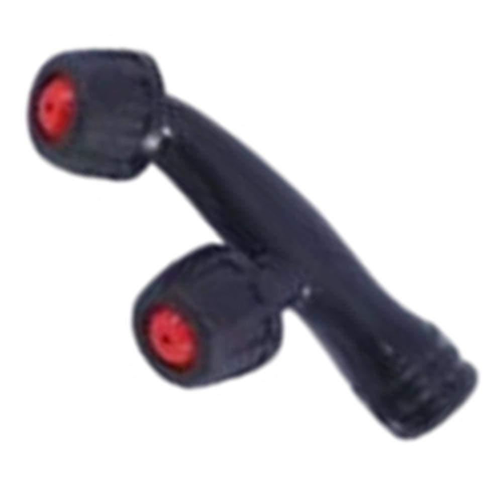 Plastic Double Nozzle Sprayer Head For Garden Yard Lawn Irrigation System F Type Dual Atomizing Watering Tool 10pcs