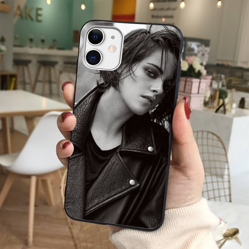 Yinuoda Kristen Stewart Phone Case for iPhone 11 12 13 mini pro XS MAX 8 7 6 6S Plus X 5S SE 2020 XR cover