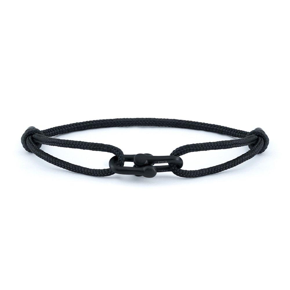 Pig & Hen Dunting Dean Bracelet - Black X Black