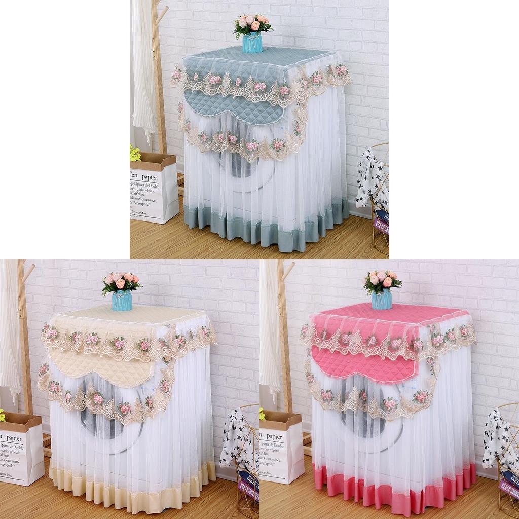 Modern Minimalist Polyester Laundry Machine Cover For Fully Automatic Washers
