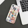 Cute P-Paddingtons Bear For IPhone 14 13 12 Mini 11 Pro XS Max X XR 14 Plus Tempered Glass Cover