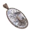 Tree Of Life Dednrite Opal Pendant, Handmade Gemstone 999 Copper Wire Wrap Pendant Antique Jewelry, For Gift Copper Jewelry