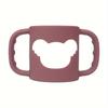 Silicone Bottle Handles with Cartoon Designs, Everyday Bottle Accessories, Soft and Elastic Silicone Covers, Suitable for Most Neck Bottles.