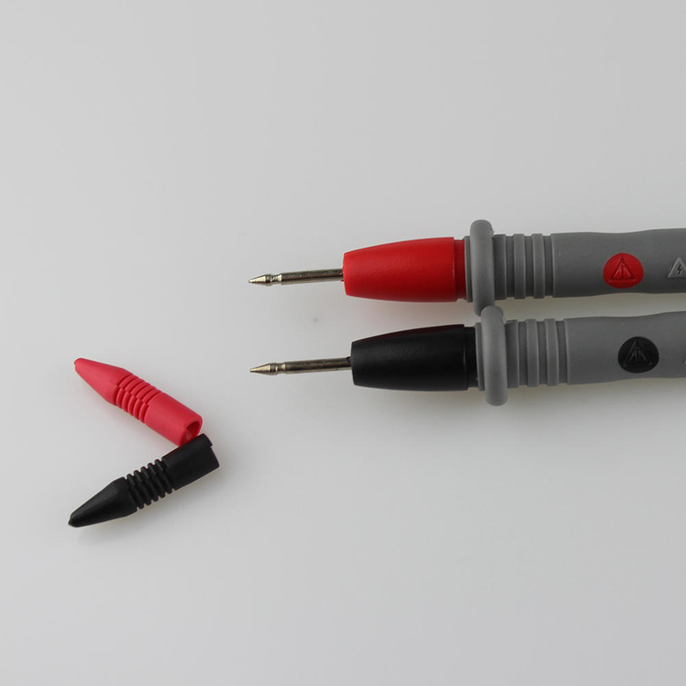 1000V 10A Multimeter Meter Tester Needle Point Ultra-Sharp Multimeter Test Pen 1.1m/ 3.6 Ft Electrician Test Pen Kit Universal