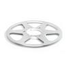 Aluminum 6 Hole Reel 10.5Inch Empty Tape With Nab Hub Disk For Studio Equipment Box Packaging